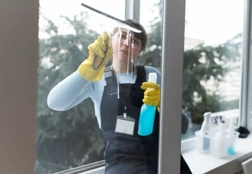 Nettoyage de vitres intérieures et extérieures à Colombe
